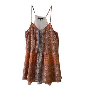 Sanctuary boho patchwork print dress tunic sz Smalll